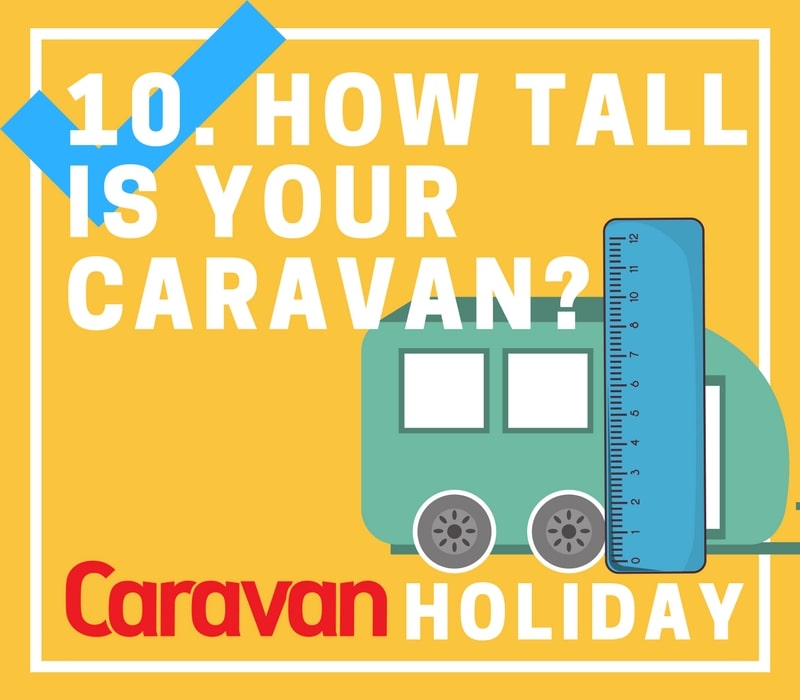 How high is your caravan?