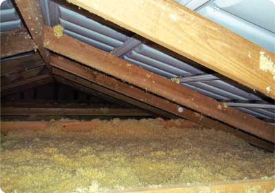Park home roof insulation