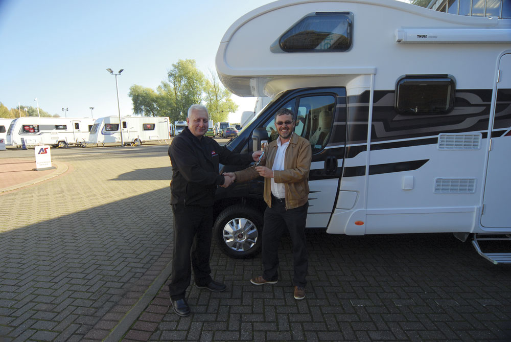 Buying a motorhome from a motorhome dealer