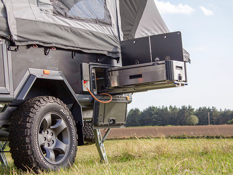 OPUS Off-Road integrated stove