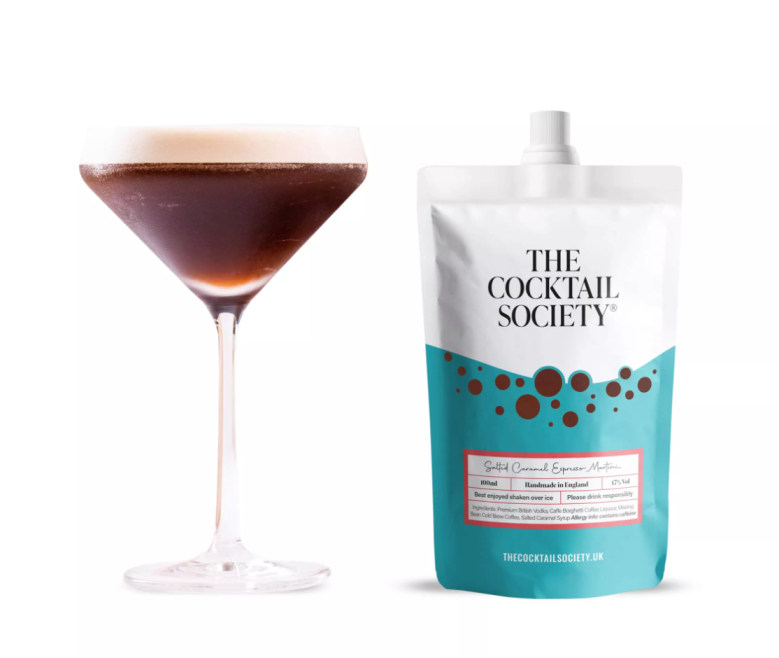 Cocktail Society Salted Caramel Espresso Martini Pouch