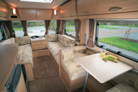 caravan interior - Abbey Vogue 520
