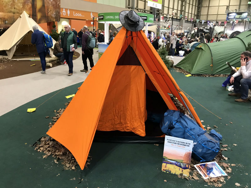 NEC show Camping Zone