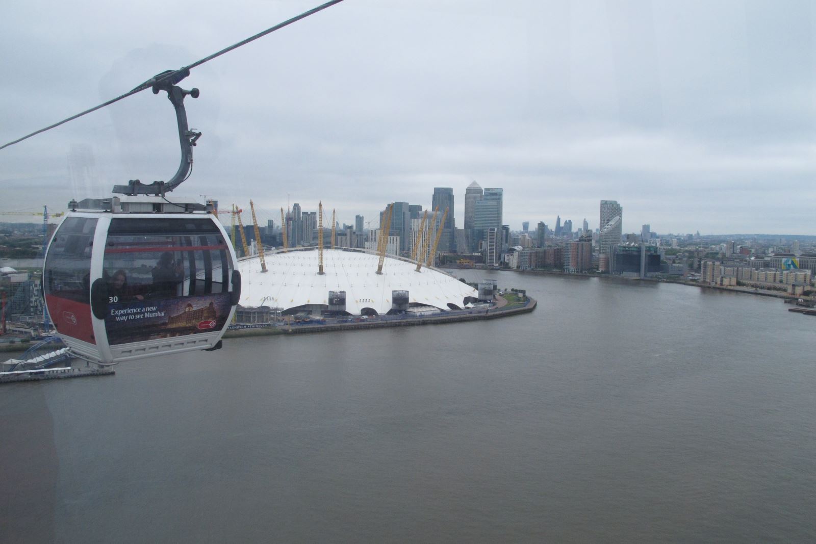 Emirates air line over London