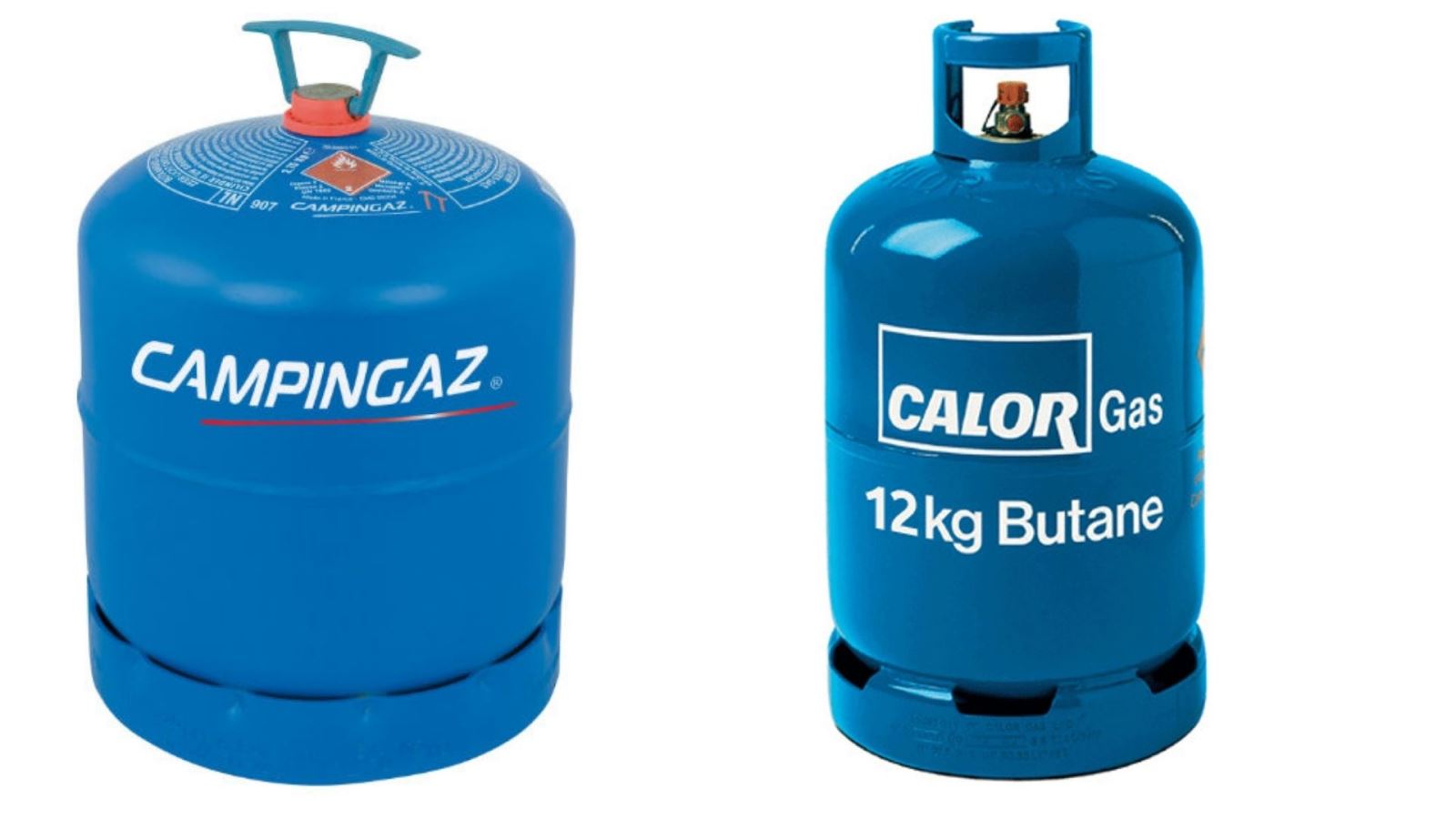 Refillable gas cylinders