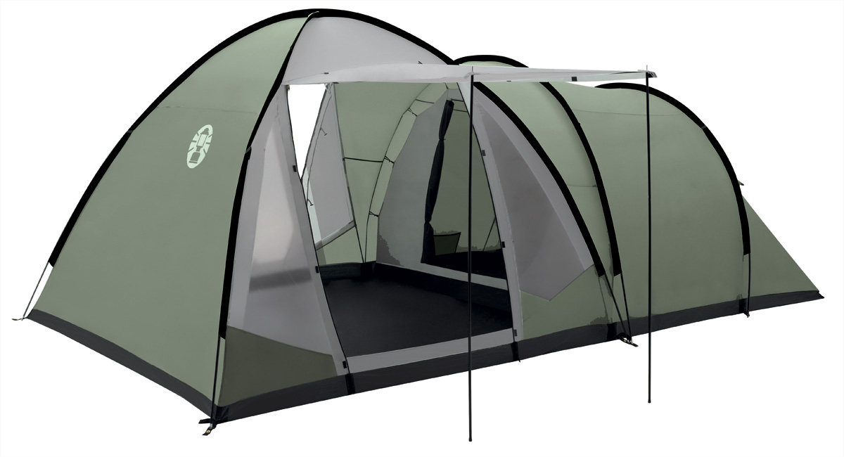 An example of a dome/tunnel hybrid tent
