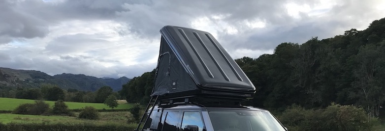 Land rover roof tent