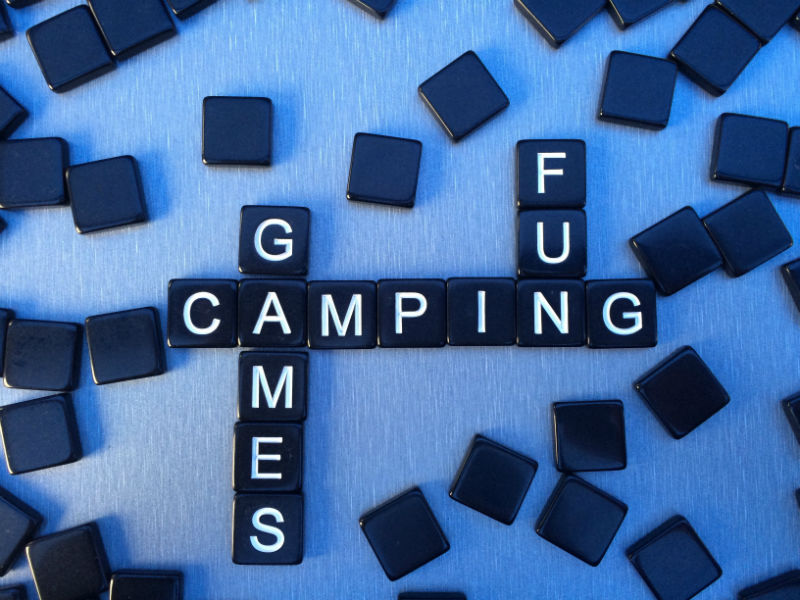 Camping tabletop games