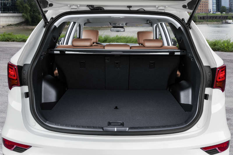Hyundai Santa Fe 2.2 Premium SE boot space