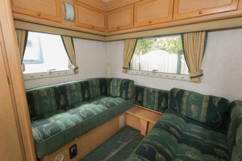 Coachman Laser 590 rear lounge
