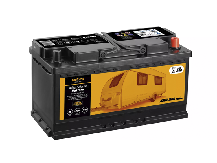 Halfords leisure battery