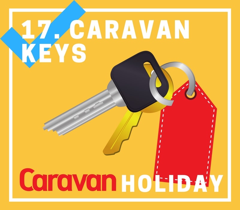Caravan keys