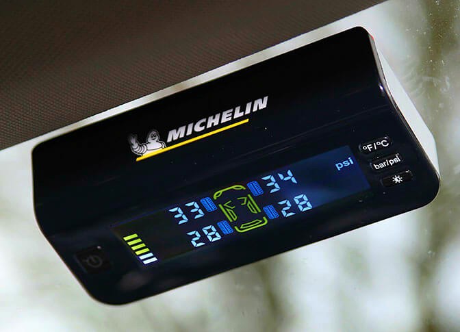 Michelin TPMS display panel