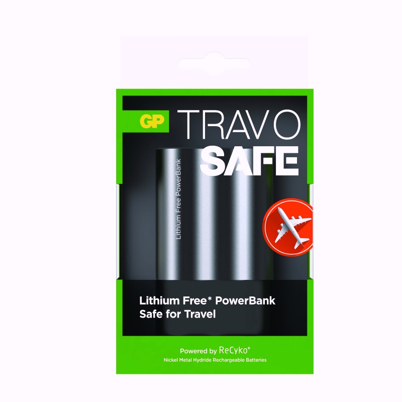 Trav O Safe Lithium-Free Powerbank