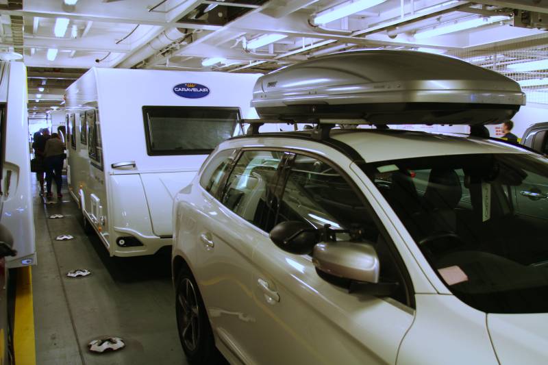 CaravelairAntares 480 on the Brittany Ferries superferry
