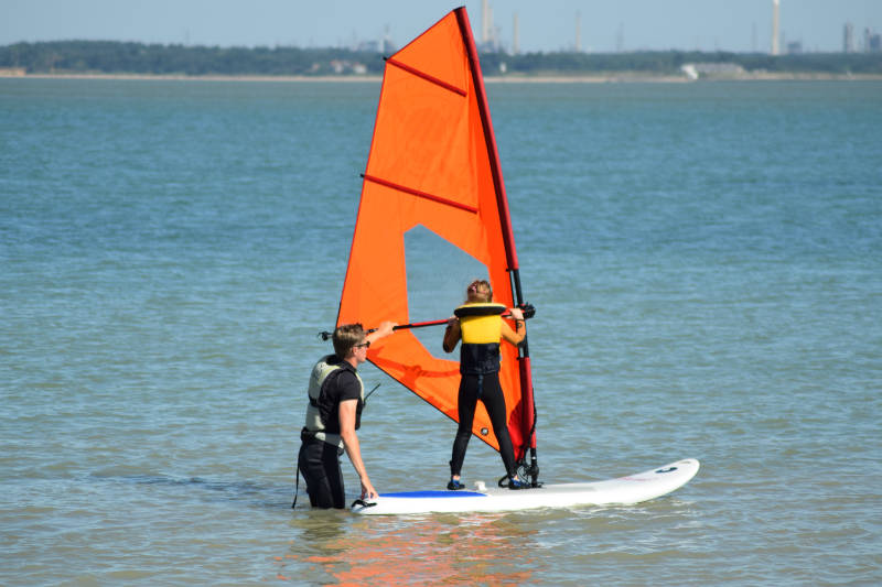 Ripper's learning to windsurf