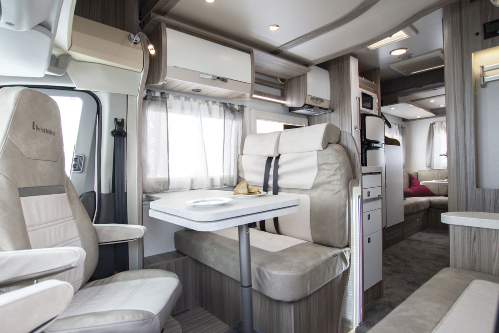 A front to rear look at the Benimar Tessoro 482 motorhome