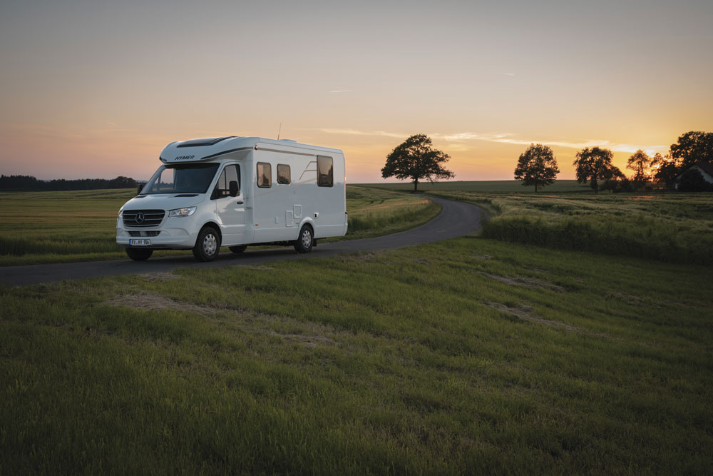 The Hymer T-Class S 695 motorhome