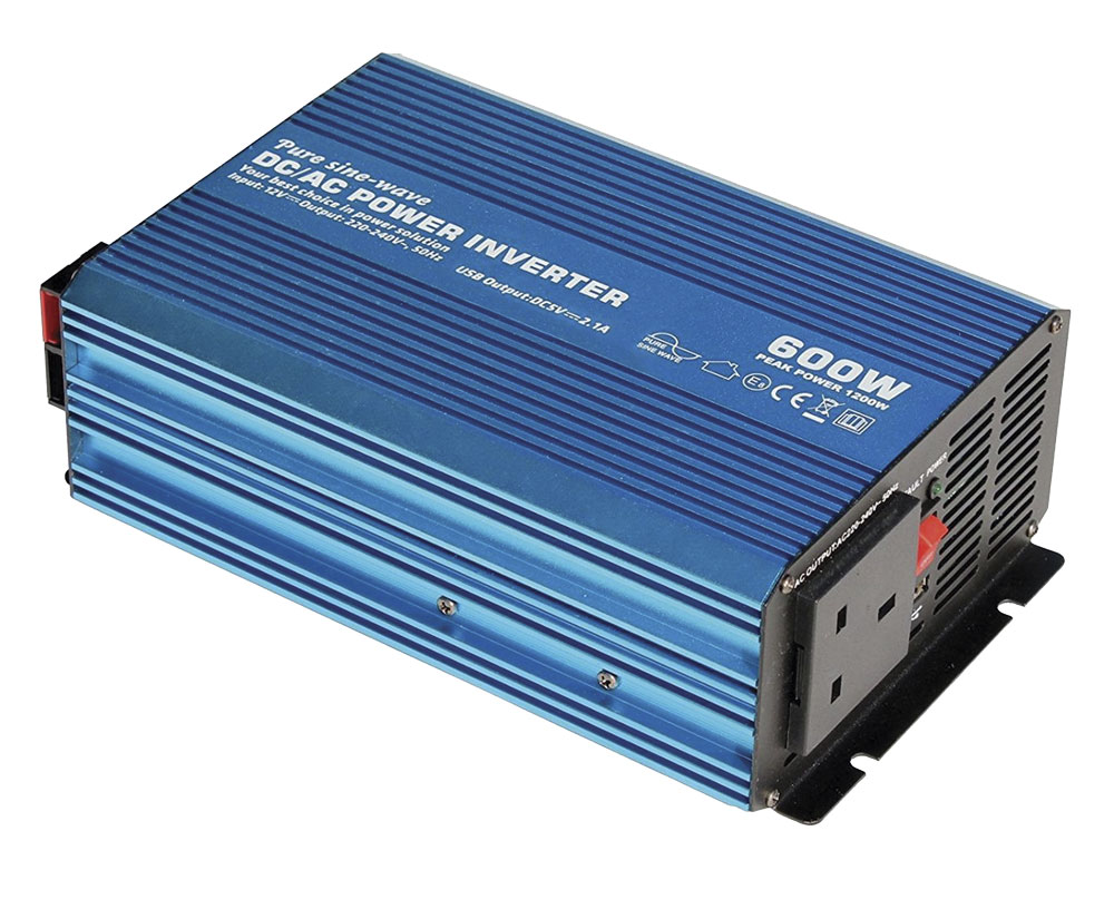 A typical 600W pure sine wave inverter
