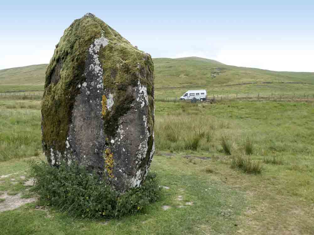 Image of Maen Lilia standing stone