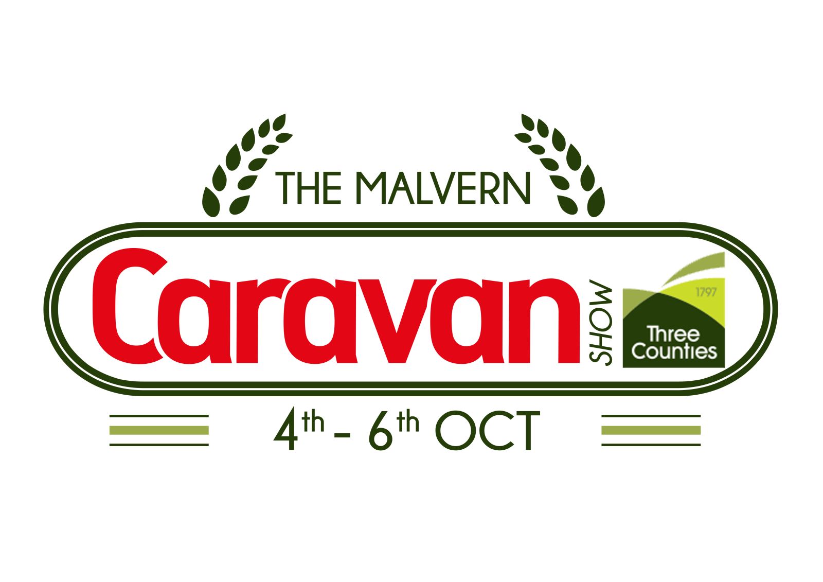 Logo for Malvern Caravan Show 