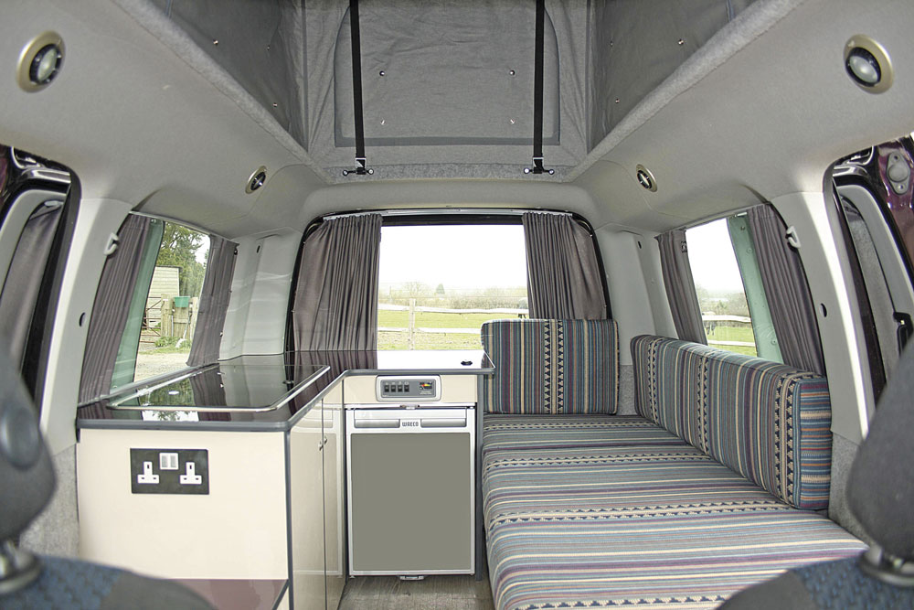 A single berth campervan from Chapel Motorhomes