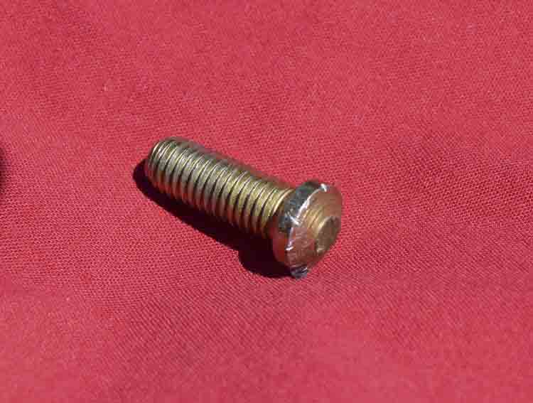 Ducato steering lock image - old shear bolt