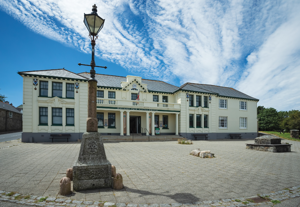 The Old Duchy Hotel, Princetown is now the National Park Visitor Centre