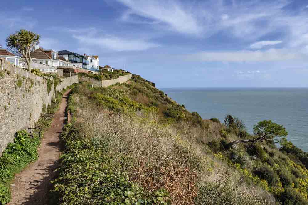 Image of the south west coast path at Torquay