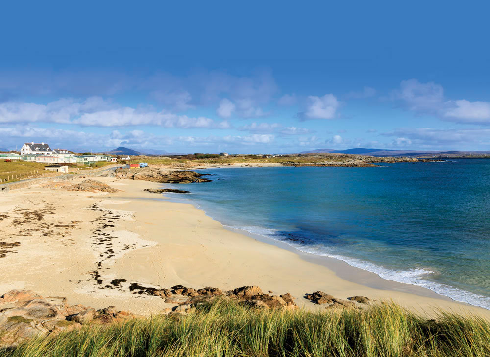 A beach on the west coast of Ireland