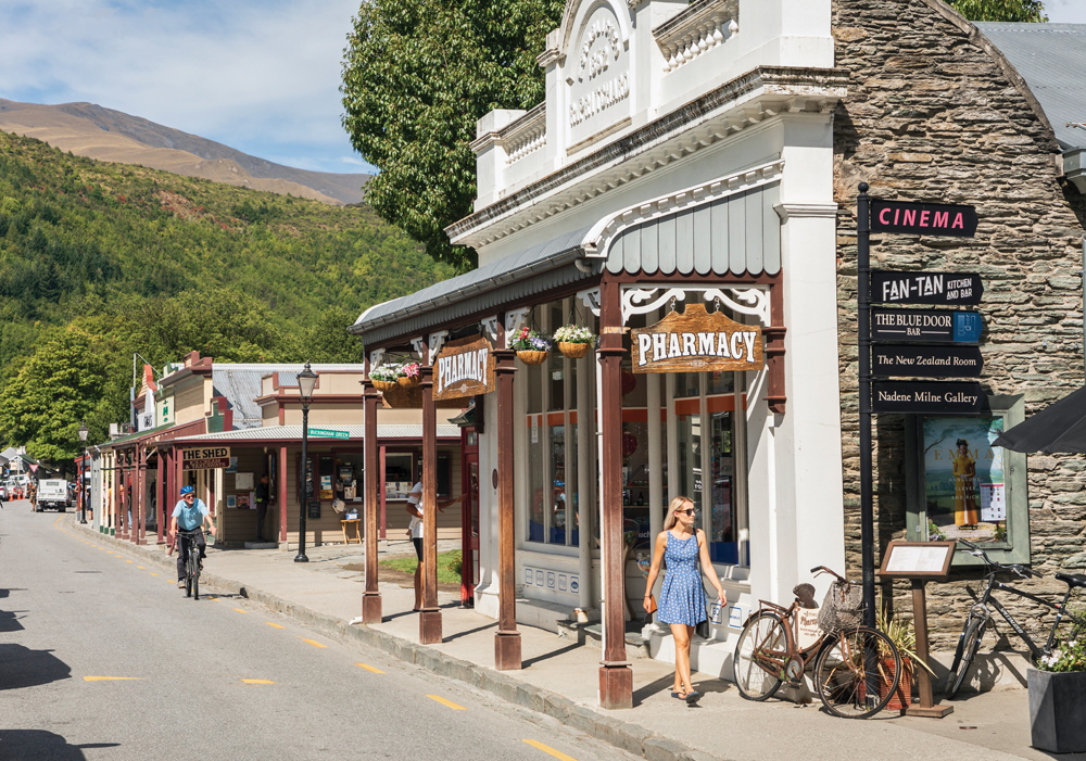 Picturesque buildings in nineteenth century Arrowtown