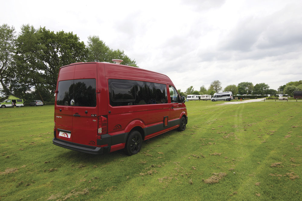 The Hopton campervan from Hillside Leisure