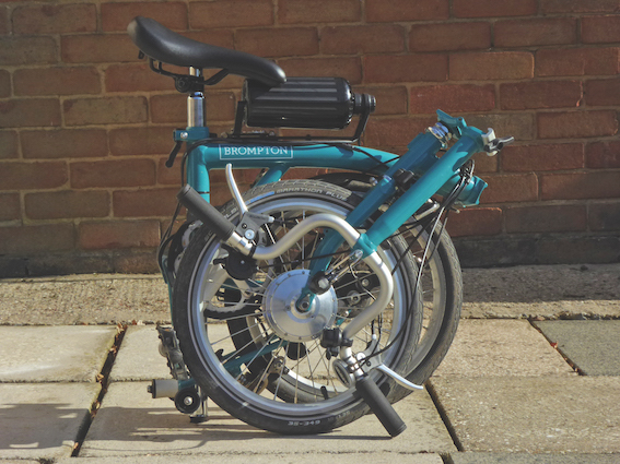 Brompton fitted with Cytronex kit