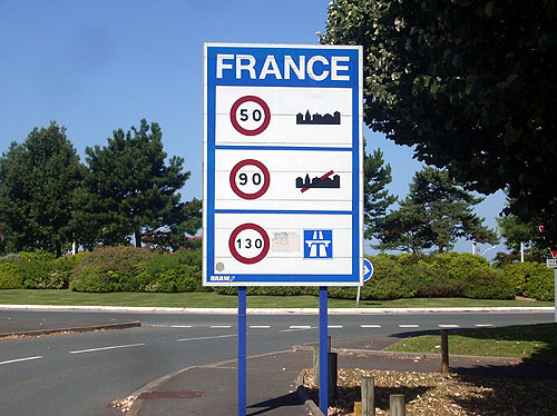 French speed limits