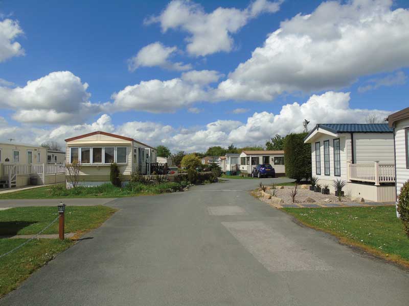 Residential home at Upwood Holiday Park