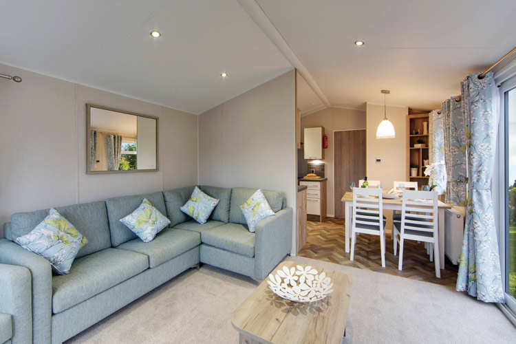 Willerby Canterbury Holiday Home lounge