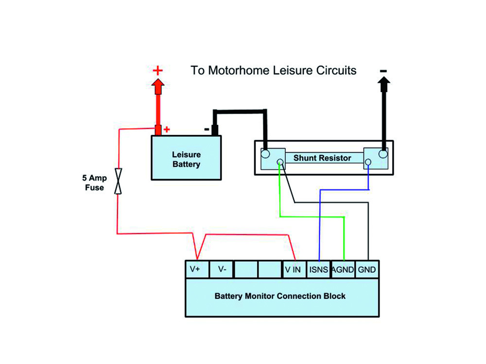 Multi Function Battery Monitor, Twin Leisure Battery Wiring Diagram
