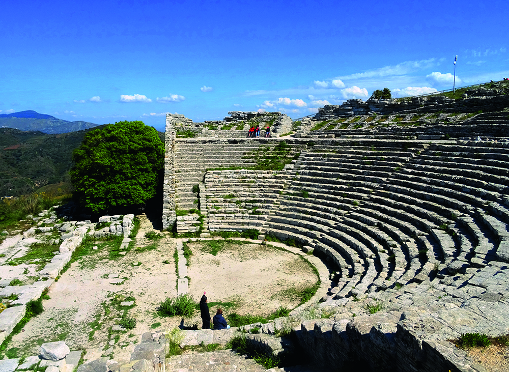 Greek theatre in Segesta