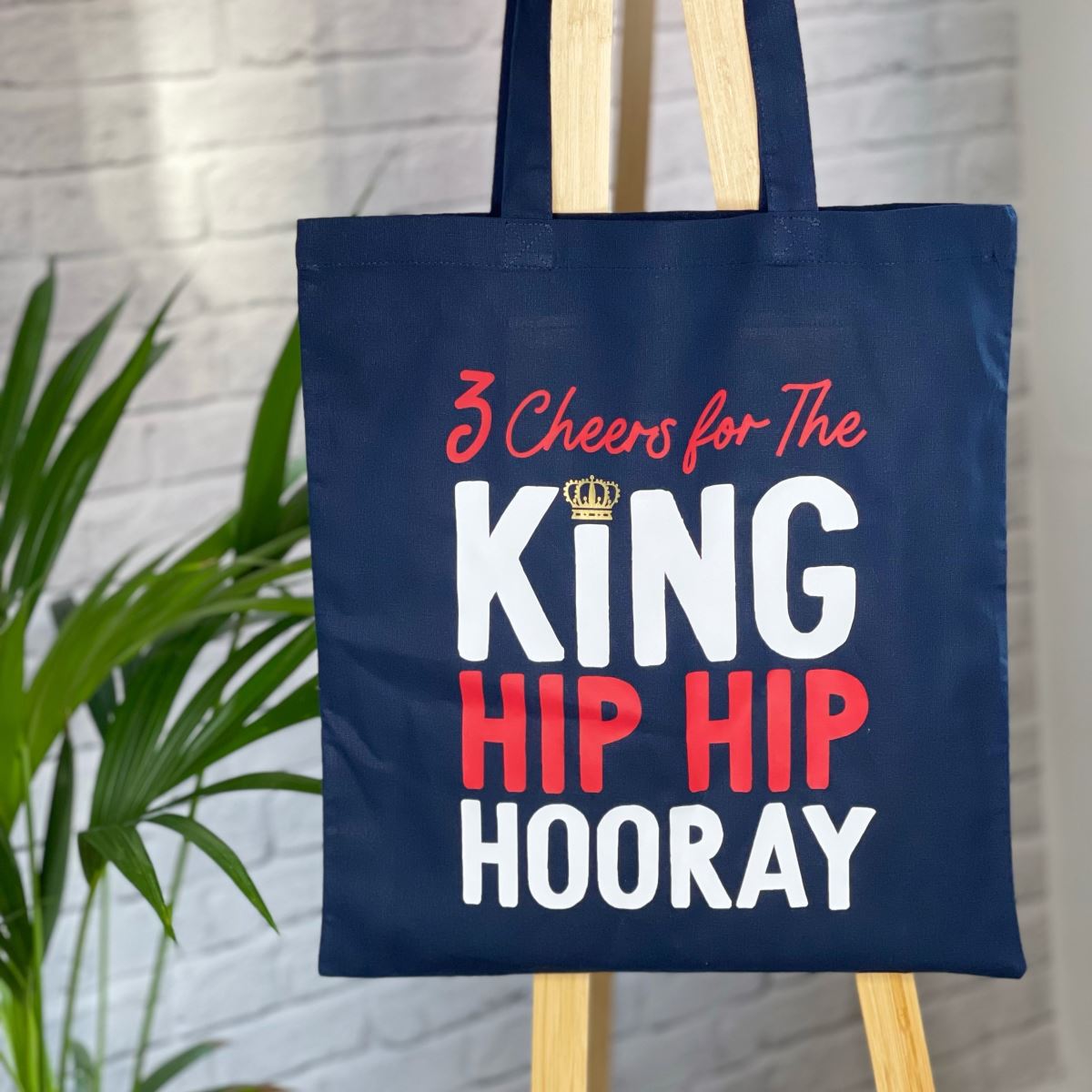Lovetree Designs 3 Cheers for the King Tote Bag