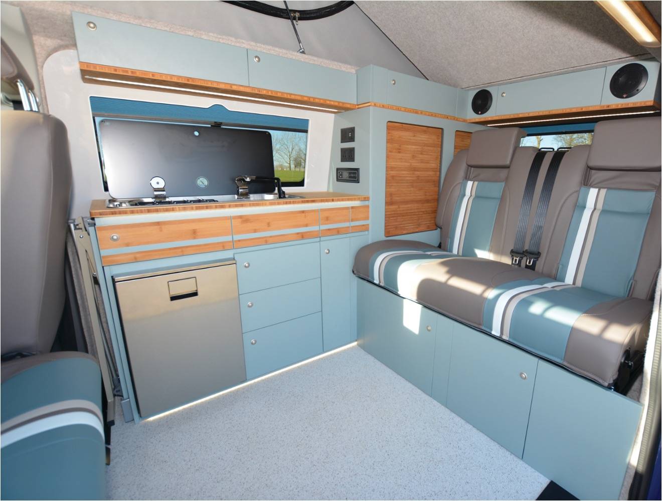 Inside the Out And About Camper