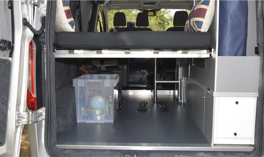 Inside the Auto Campers Day Van Eco-line Series