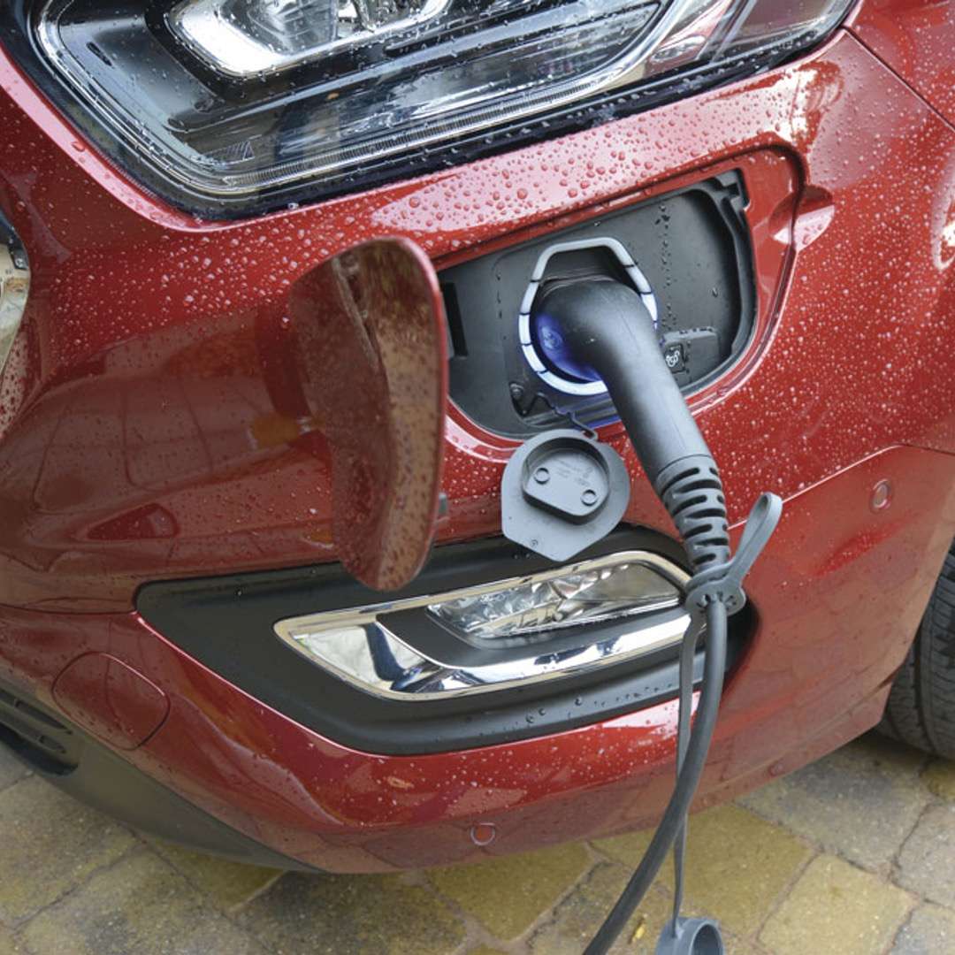 Charging Ford Transit Plug-In Campervan