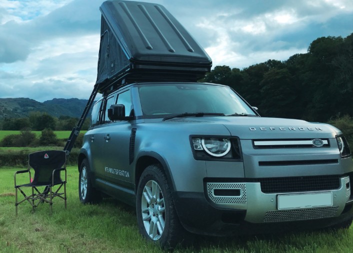 Autohome roof tent for Land Rover