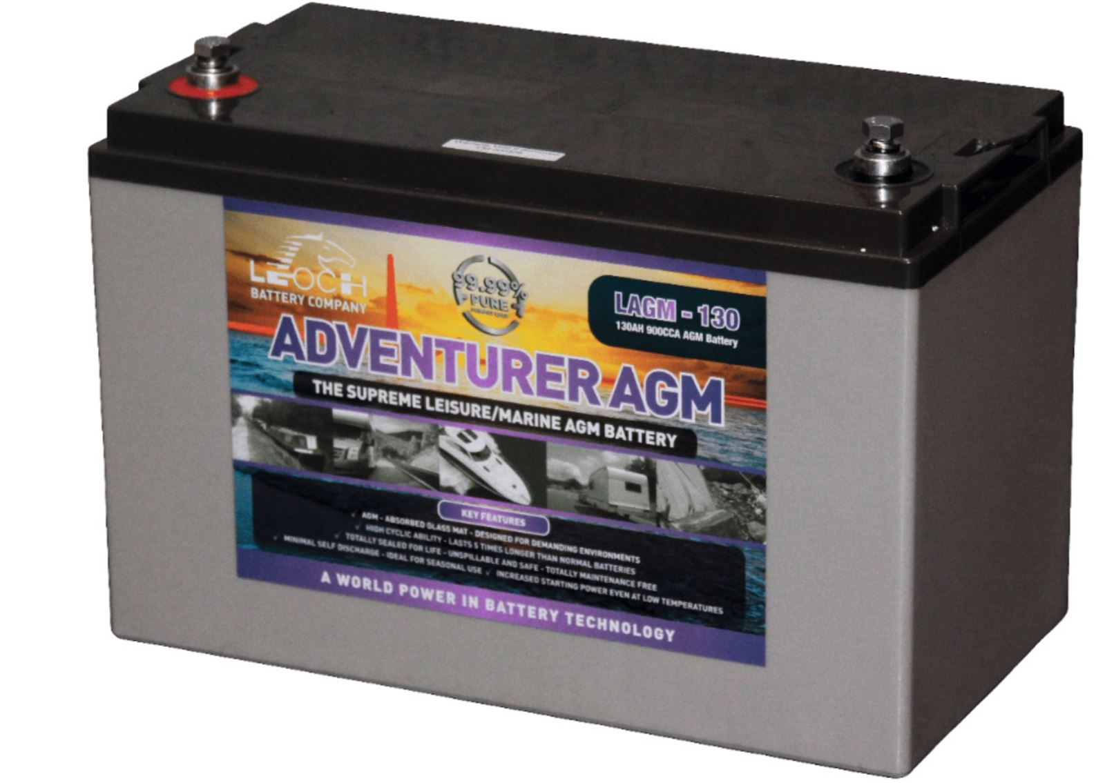 An Adventure AGm leisure battery