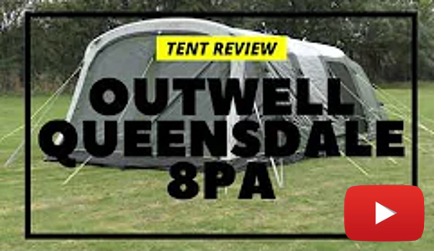 2022 Family Tent: Outwell Queensdale 8PA