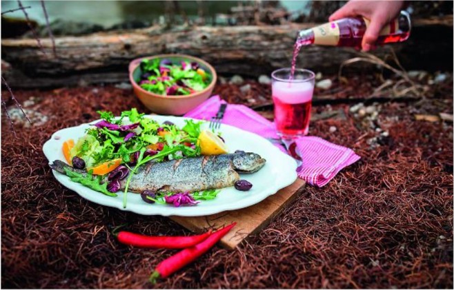 Grilled Trout With Easy Summer Salad