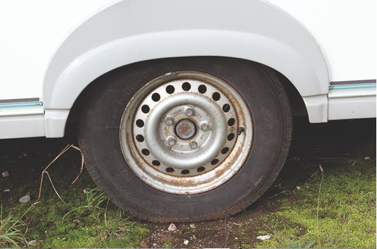 A guide to caravan tyres and wheels