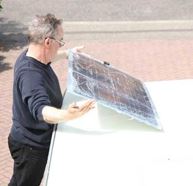Fitting a Solar Panel