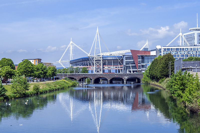 Cardiff's city centre