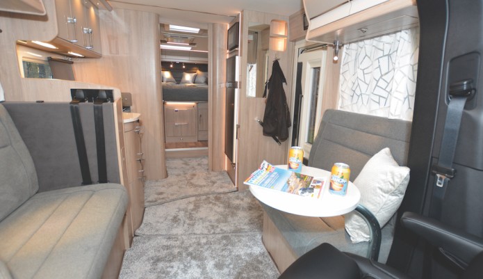 Inside the Coachman Travel Master 545